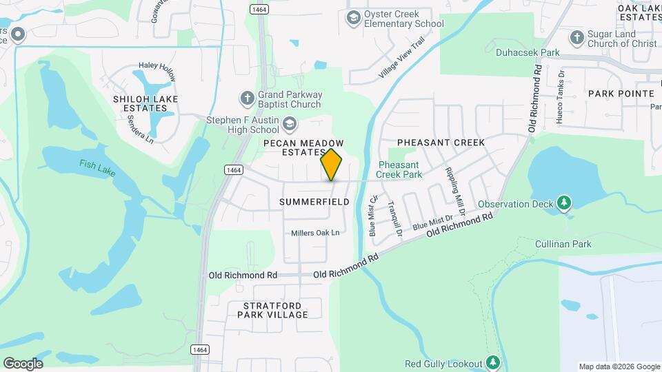 3002 Summerfield Ridge Ct Map and Location Details