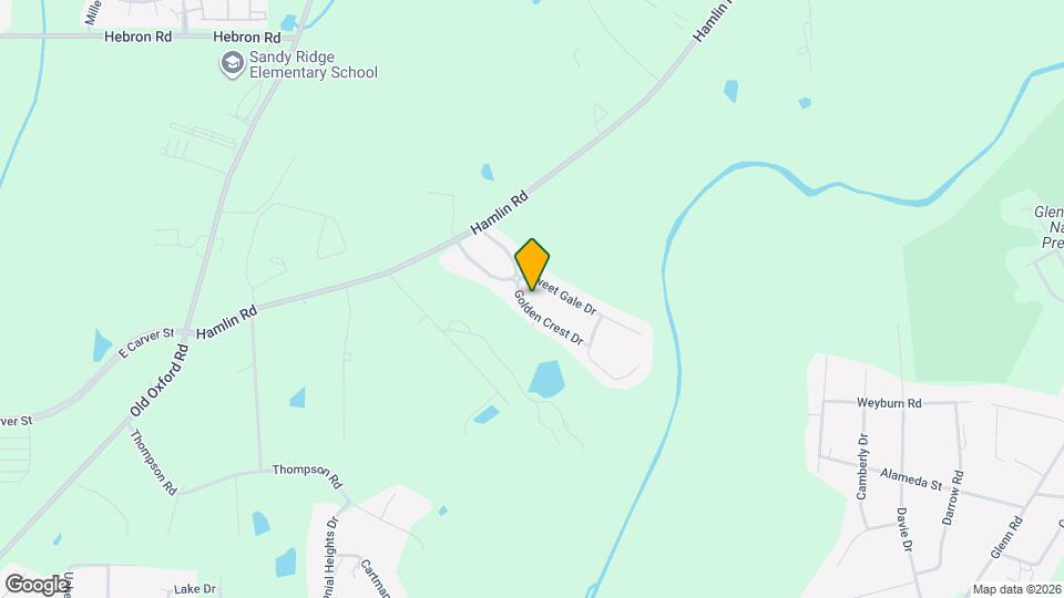 1008 Golden Crest Dr Map and Location Details