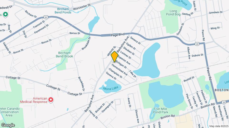 17 Homestead Ave Map and Location Details