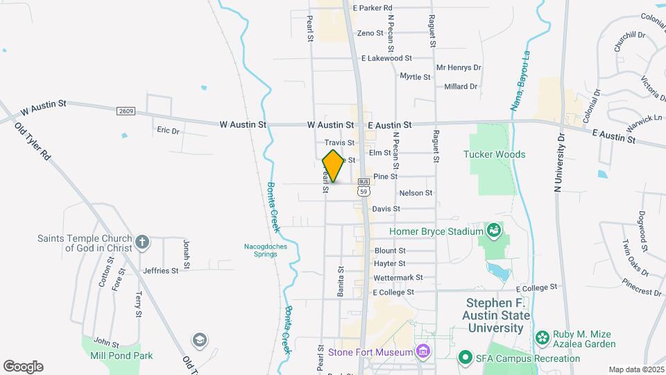 215 Beall St Map and Location Details