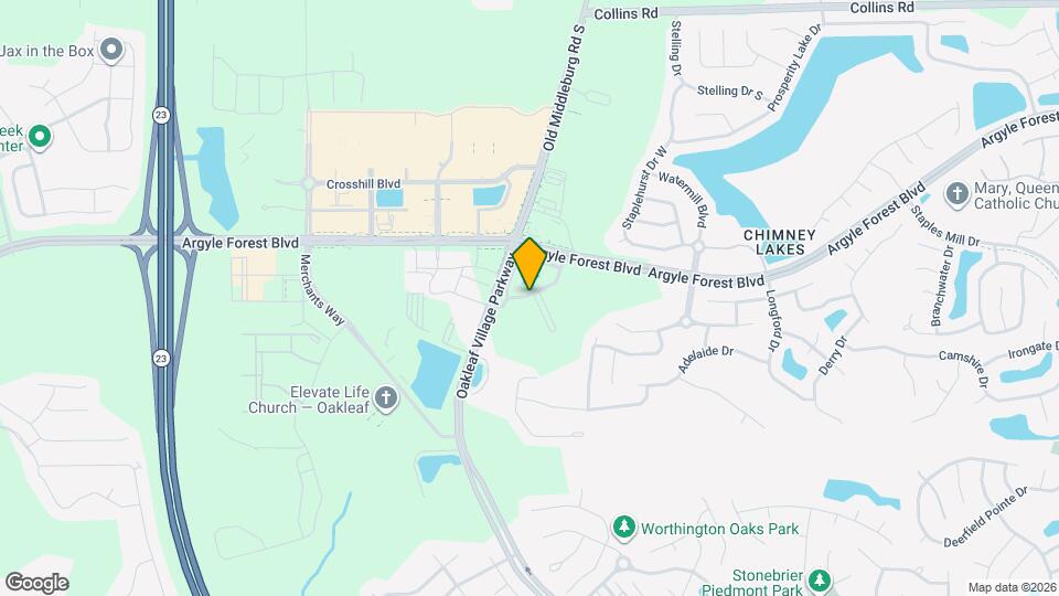 8605 Tower Falls Dr Map and Location Details