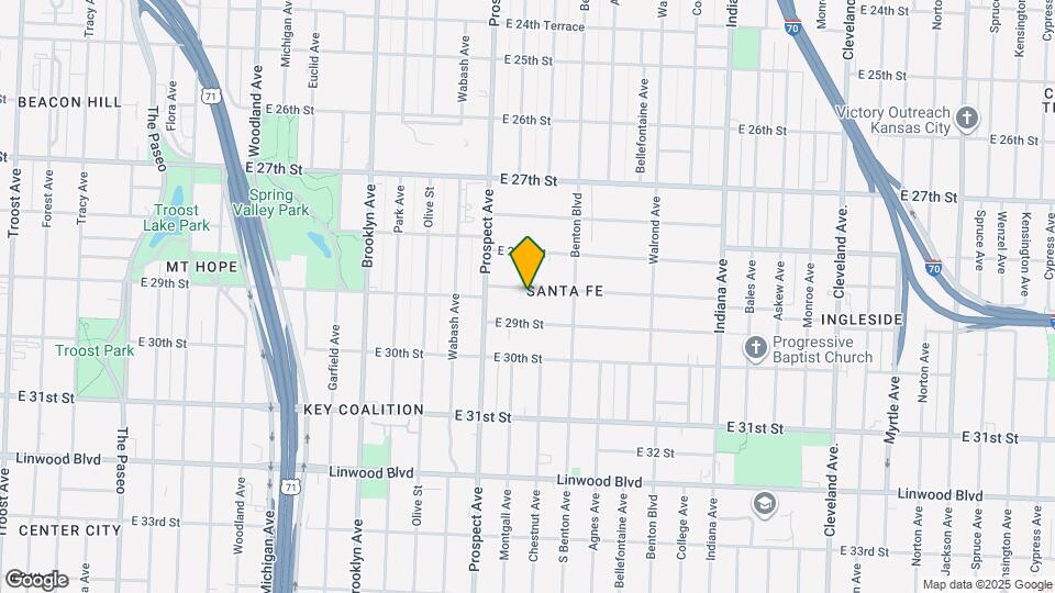 2635 Victor St Map and Location Details