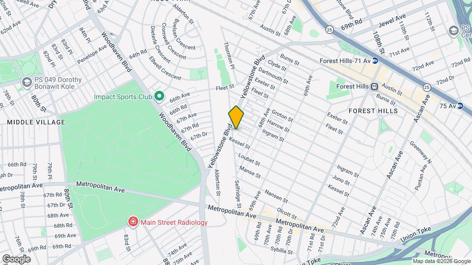 67-12 Juno St, Unit 1 Mapa y Detalles de la Ubicación