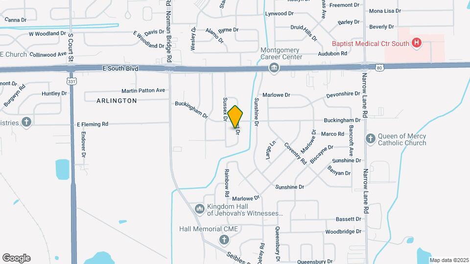 4318 Amherst Dr Map and Location Details
