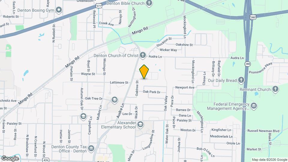 2216 Lattimore St Map and Location Details