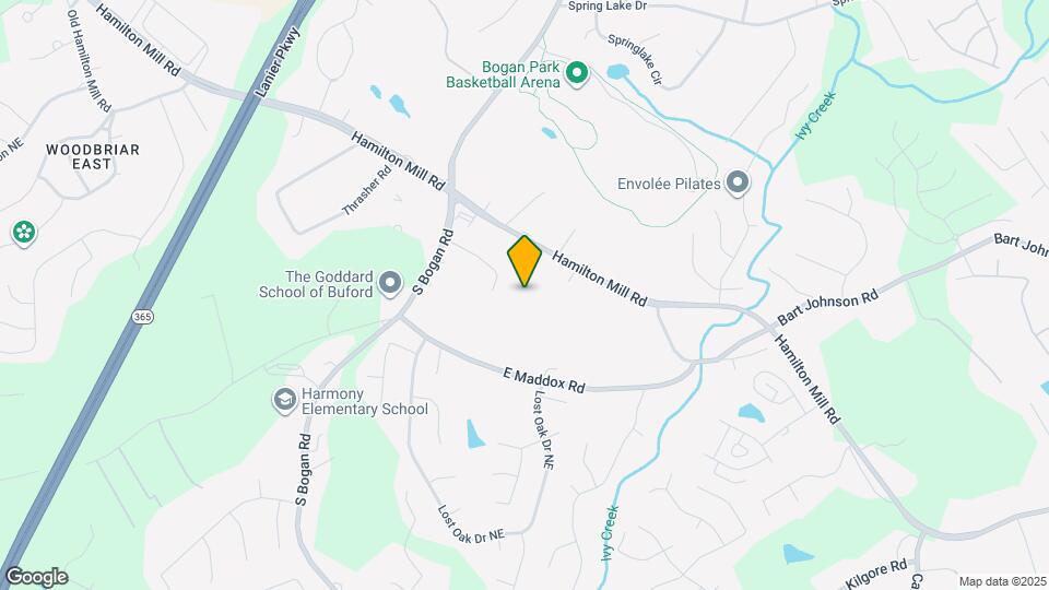 3974 Hamilton Mill Rd Map and Location Details