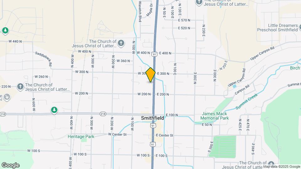 245 N Main St Mapa y Detalles de la Ubicación