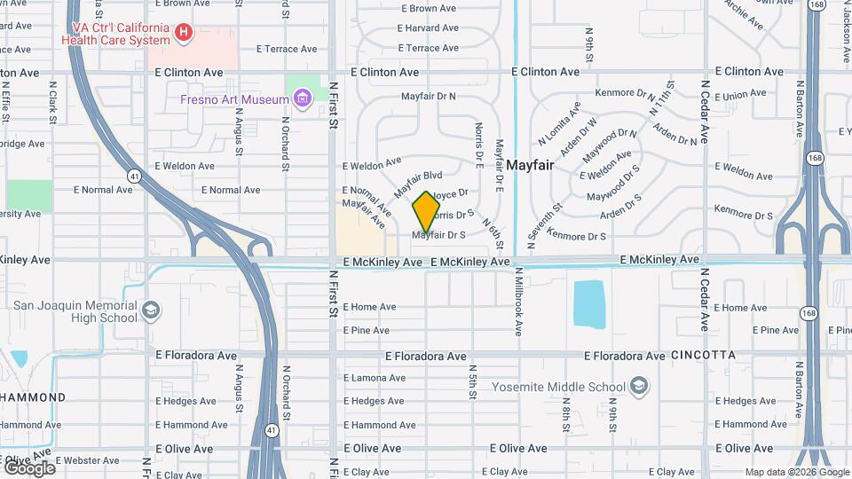 3402 Mayfair Dr S Mapa y Detalles de la Ubicación