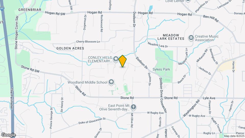 Room in House on Granada Pl Map and Location Details