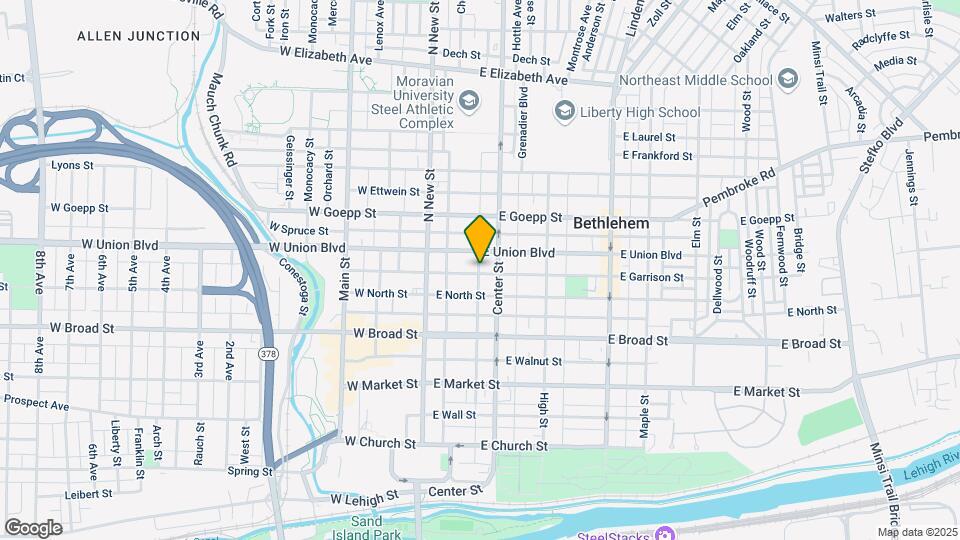 729 School St Map and Location Details