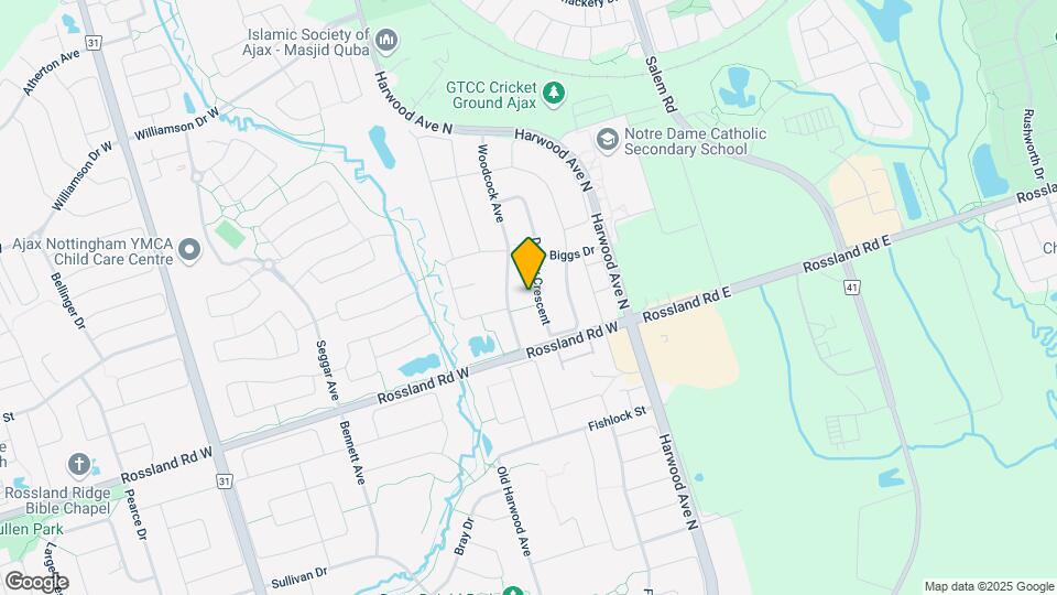 103 Dooley Crescent Map and Location Details