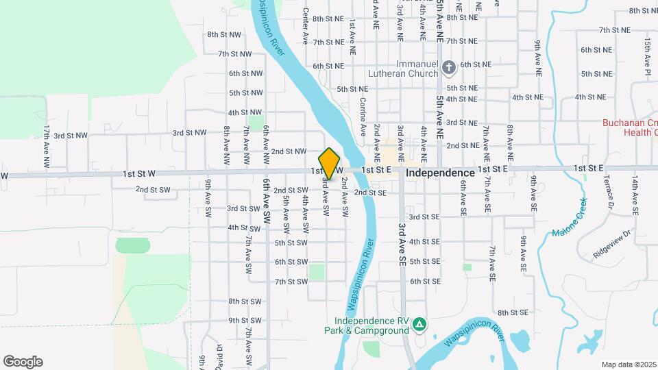 214 2nd St SW Map and Location Details