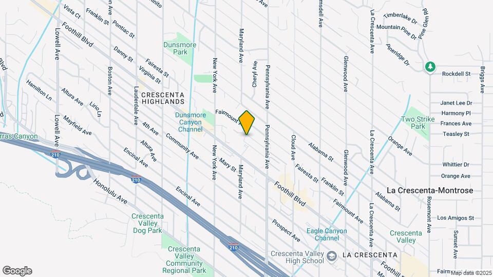 3242 Fairesta St Map and Location Details