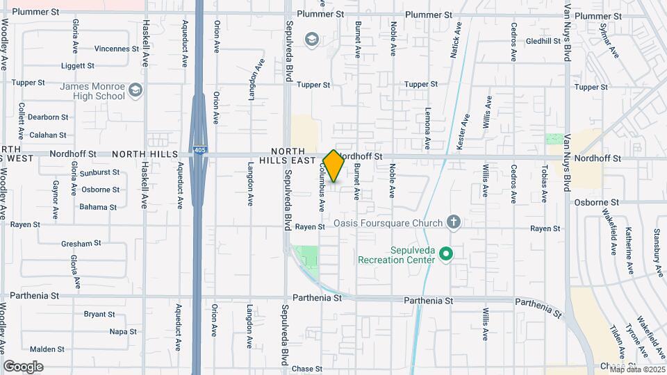 15241 Broadmoor St Map and Location Details