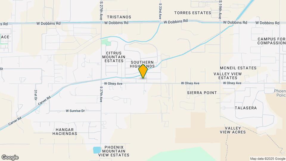 2411 W Mineral Rd Map and Location Details