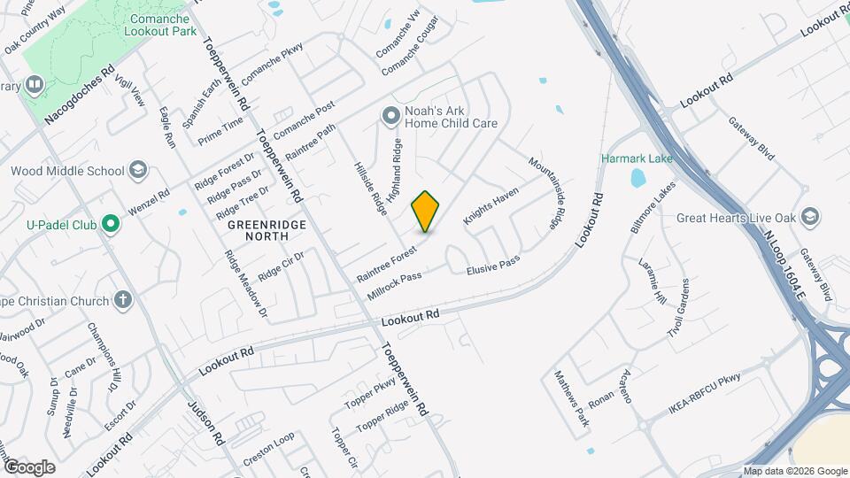 6839 Raintree Forest Map and Location Details