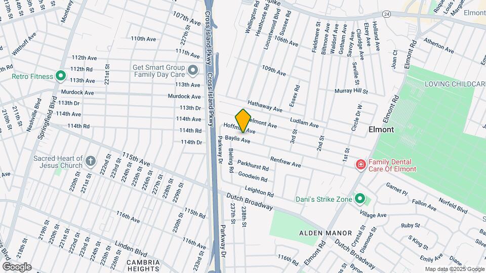 2282 Baylis Ave Mapa y Detalles de la Ubicación