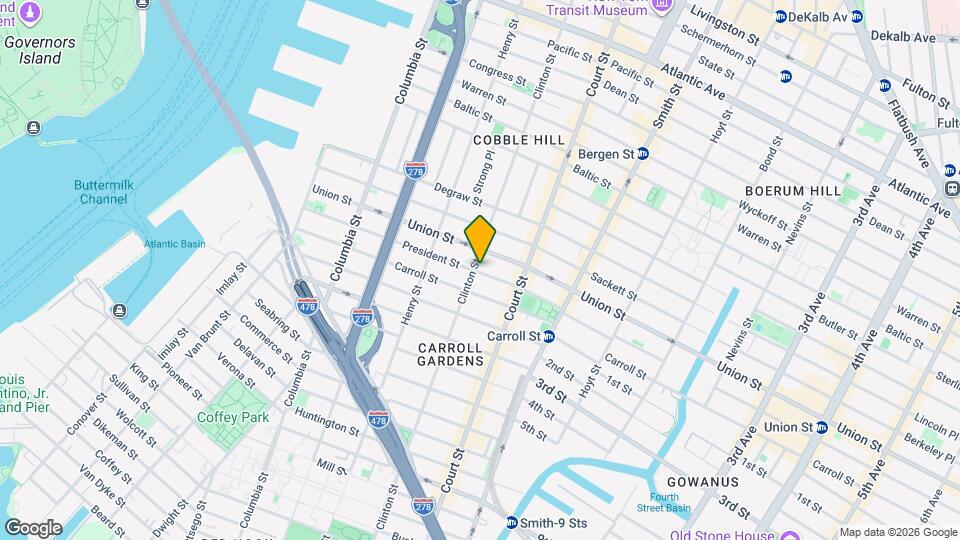 409 Clinton St Map and Location Details