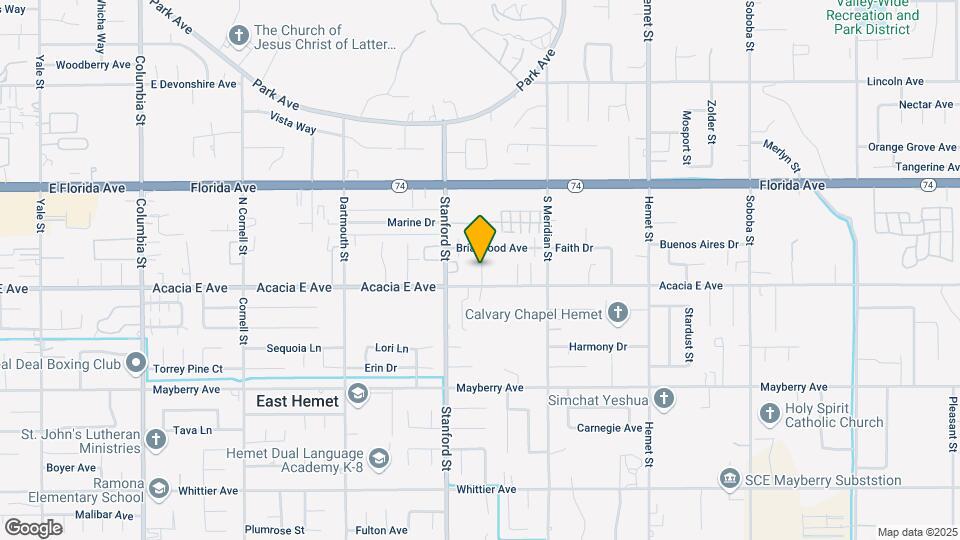 41850--41864 Acacia Ave Map and Location Details