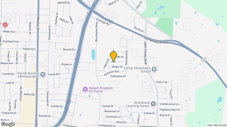 1427 Warringwood Dr Map and Location Details