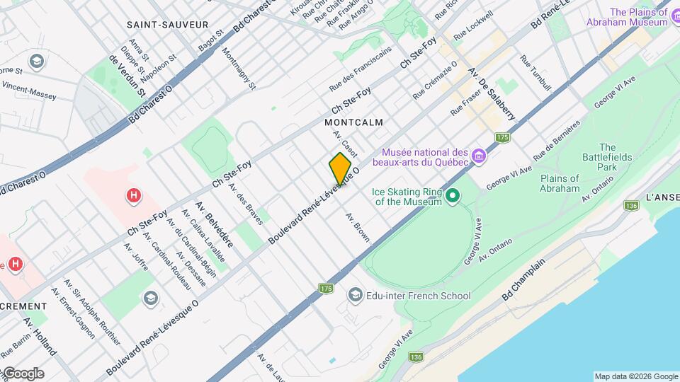 569-579 René-Lévesque Boul O Map and Location Details