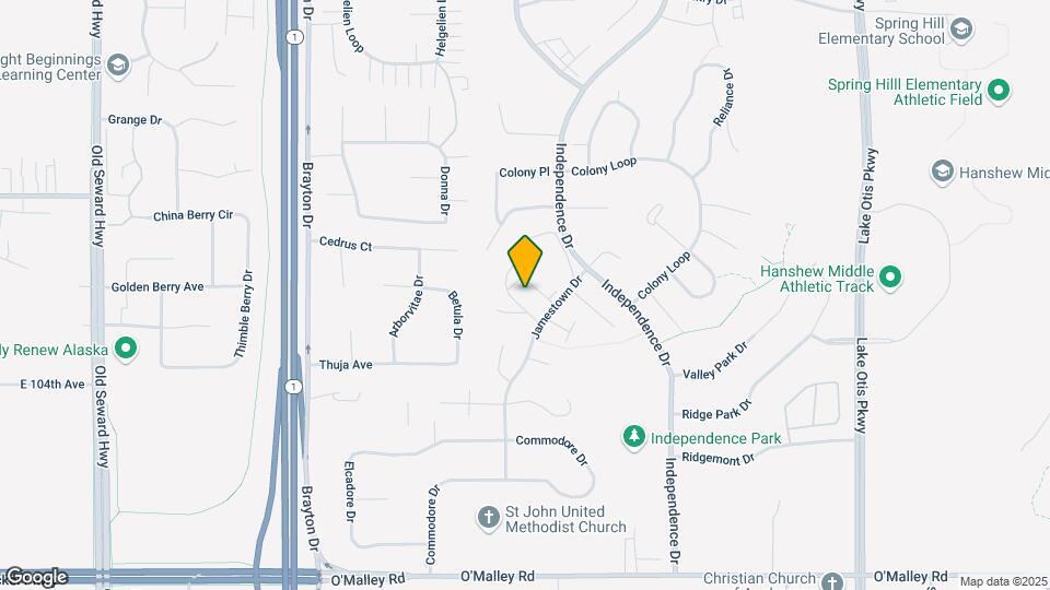 10260 Jamestown Dr Map and Location Details