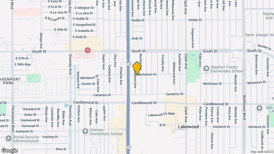5532 Pepperwood Ave Map and Location Details