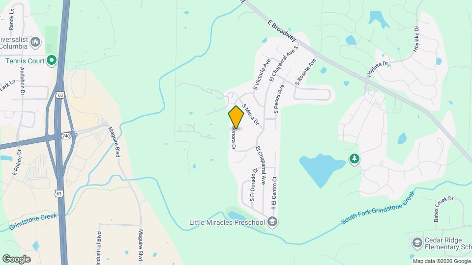 1642-1644-1644 S Sonora Dr Map and Location Details