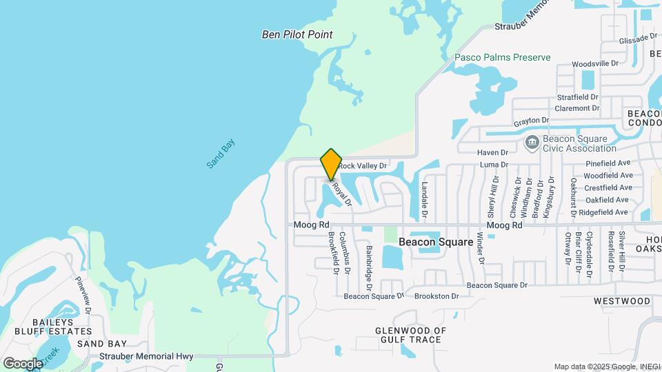 3633 Rock Royal Dr Map and Location Details