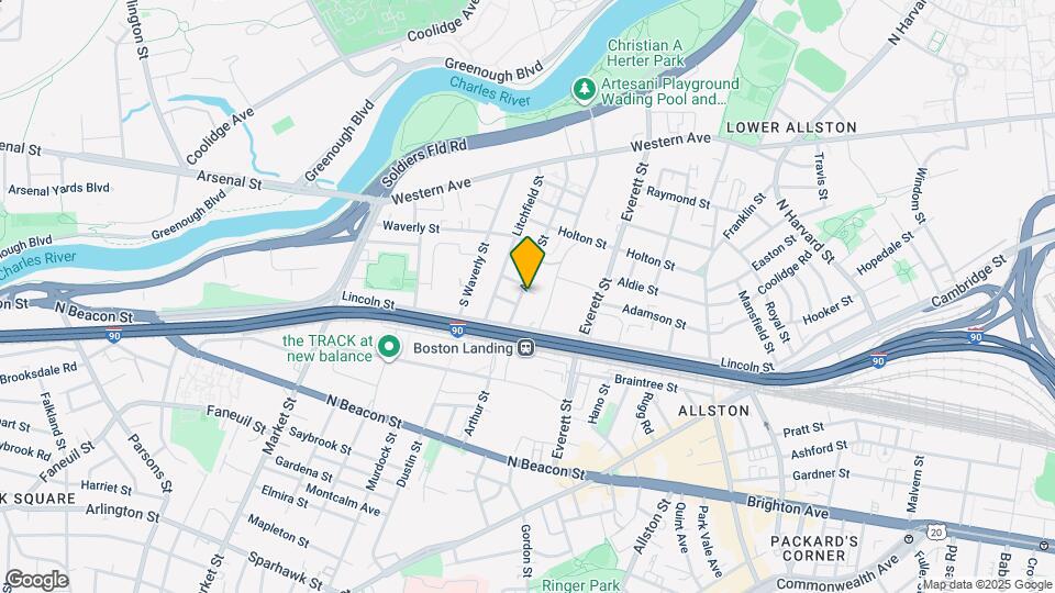 25 Antwerp St, Unit 25 Map and Location Details