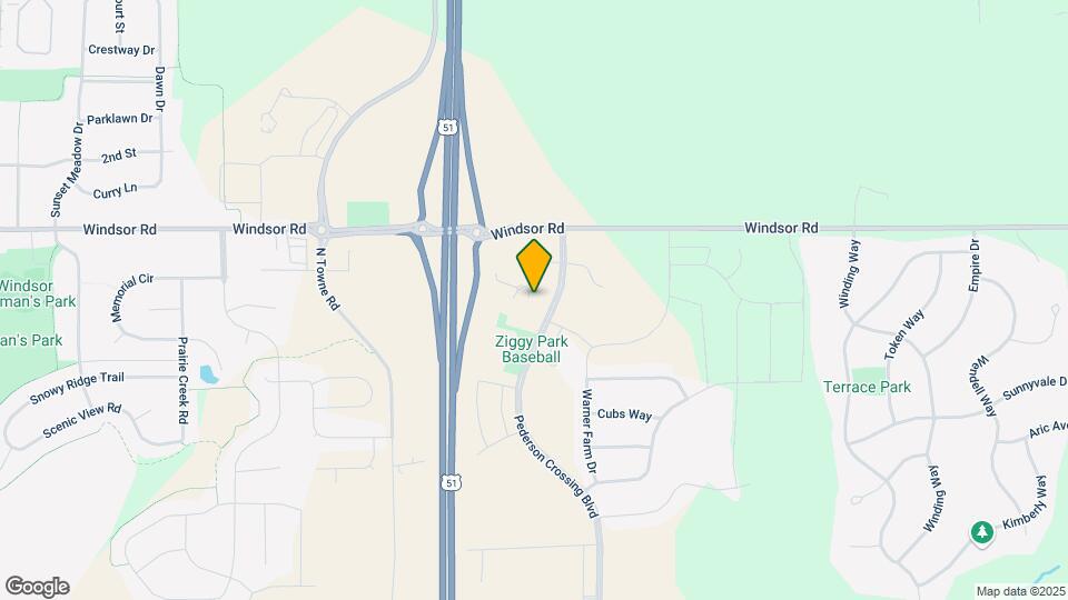 The Residences Apartments at Bear Tree | DeForest Apartments Map and Location Details