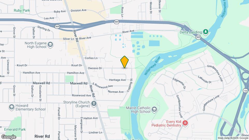 332 Owosso Dr Map and Location Details