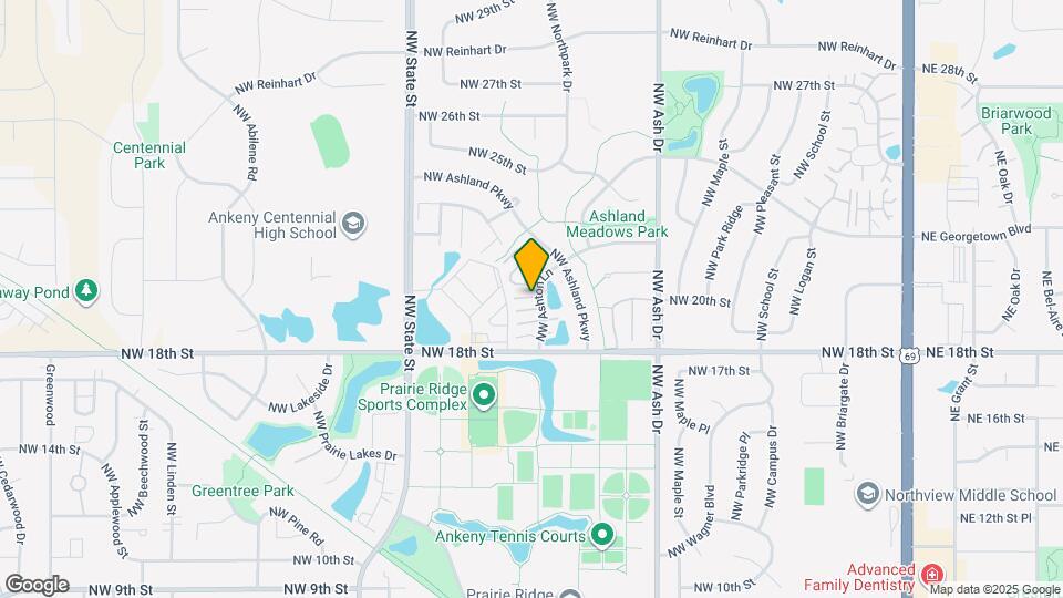 2004 NW Ashton Ln Mapa y Detalles de la Ubicación