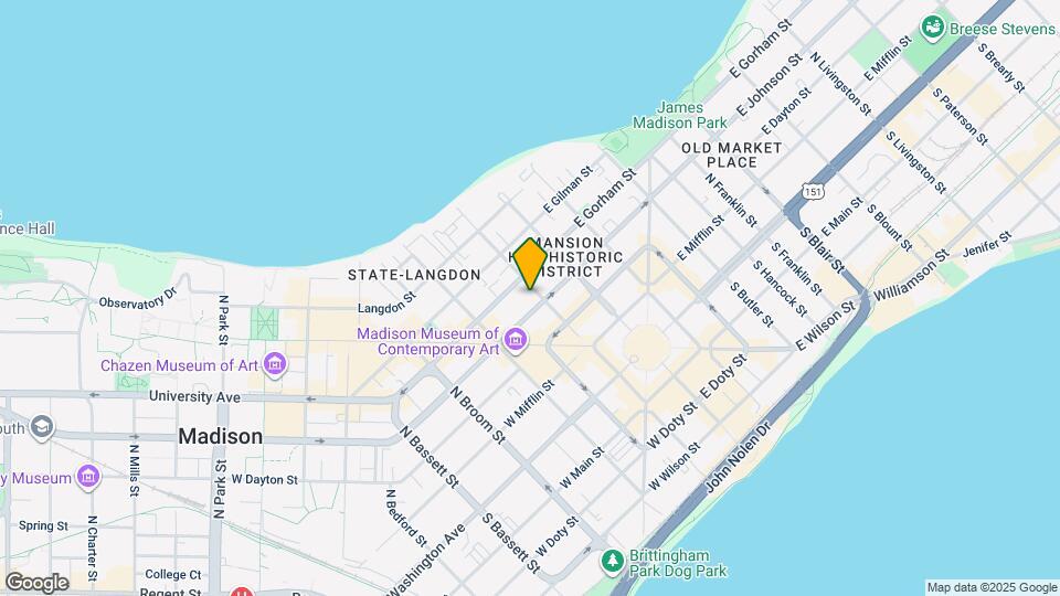 308 N Carroll St, Unit #2 Mapa y Detalles de la Ubicación