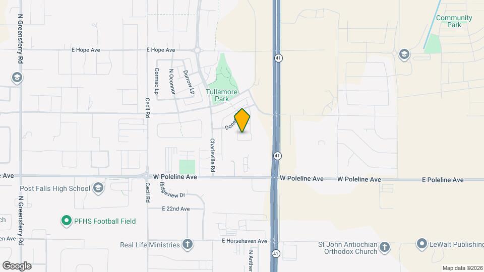 Tullamore Senior Apartments Map and Location Details