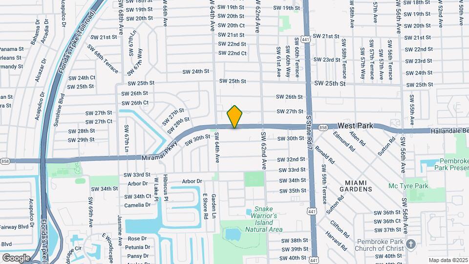 6300 Miramar Pkwy Mapa y Detalles de la Ubicación