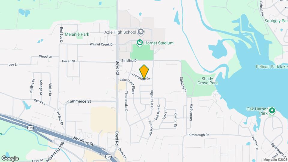 408 Lochridge Dr Map and Location Details
