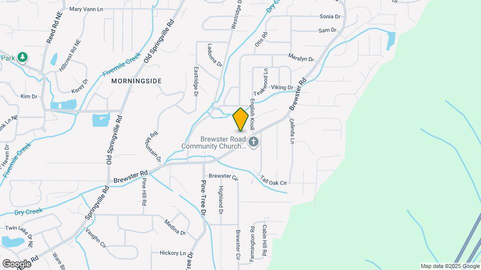 1628 Brewster Rd Map and Location Details