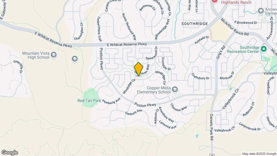 2973 Windridge Cir Map and Location Details