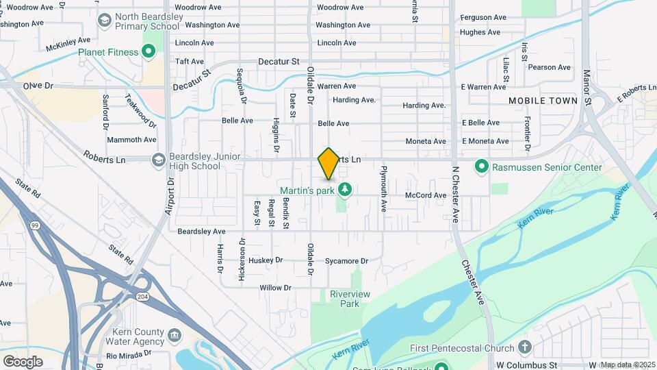 402 McCord Ave Mapa y Detalles de la Ubicación