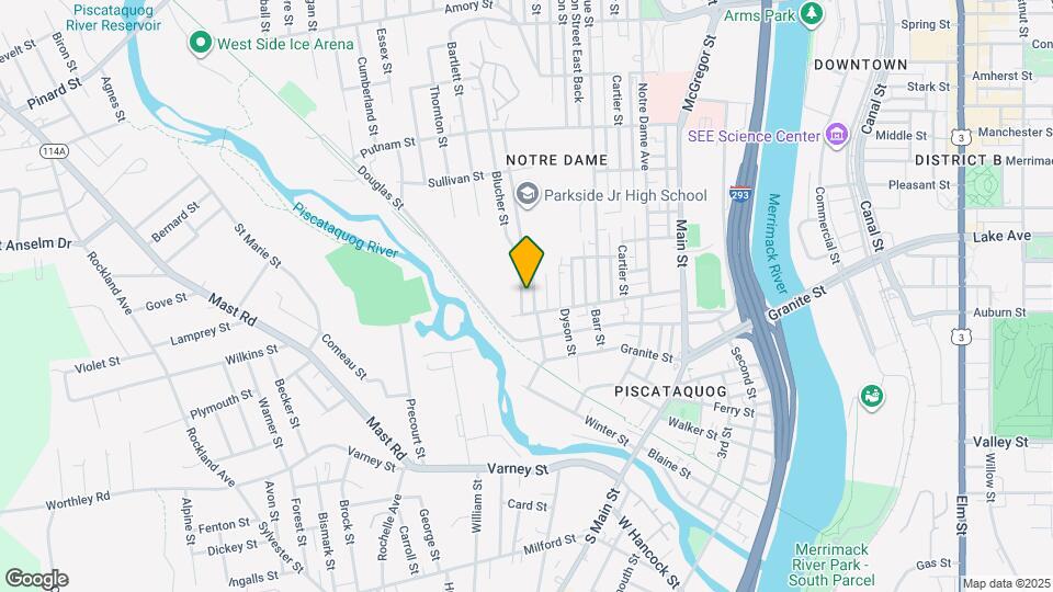 25 Blucher St Map and Location Details