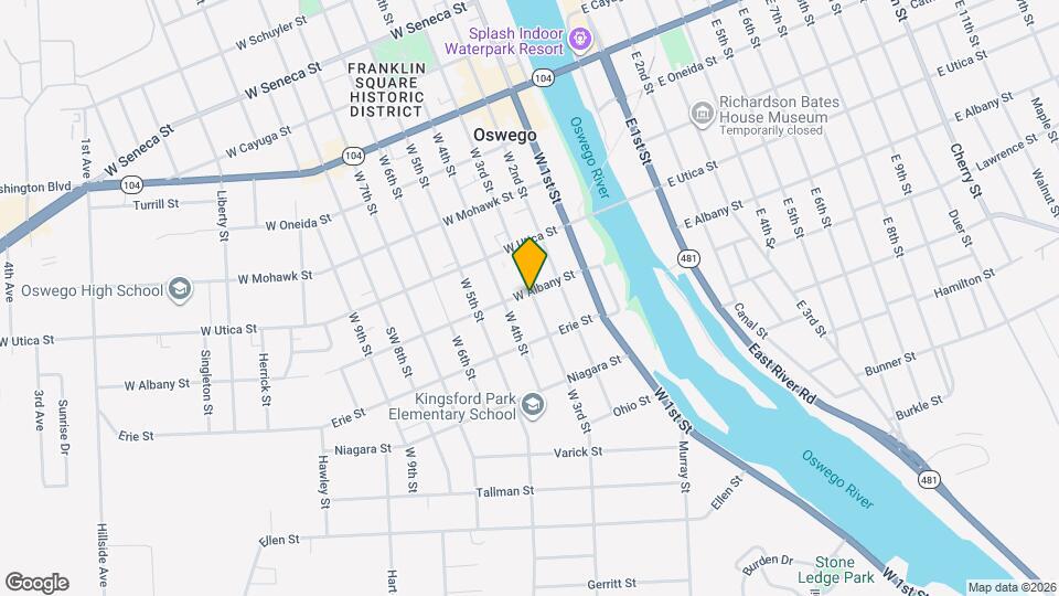 222 W 3rd St, Unit 3 Mapa y Detalles de la Ubicación