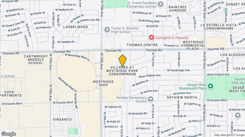 2654 N 73rd Dr Map and Location Details