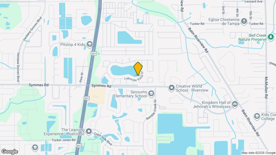 11102 Lakeside Vista Dr Map and Location Details