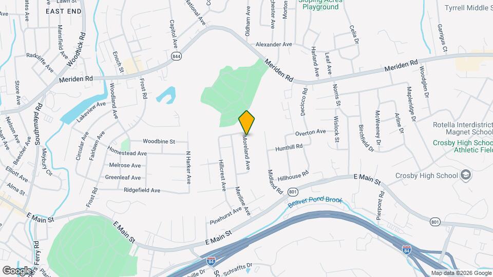 188 Moreland Ave Map and Location Details