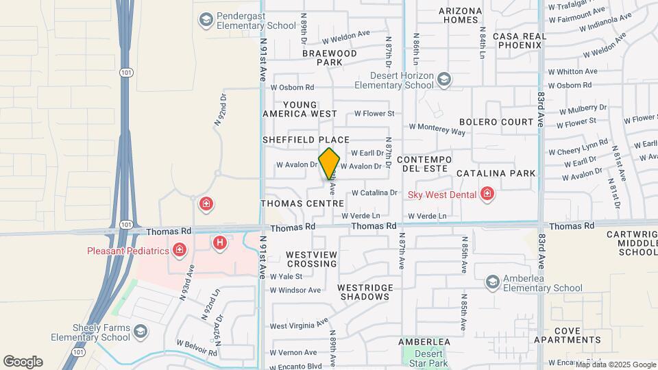 3005 N 89th Dr Map and Location Details