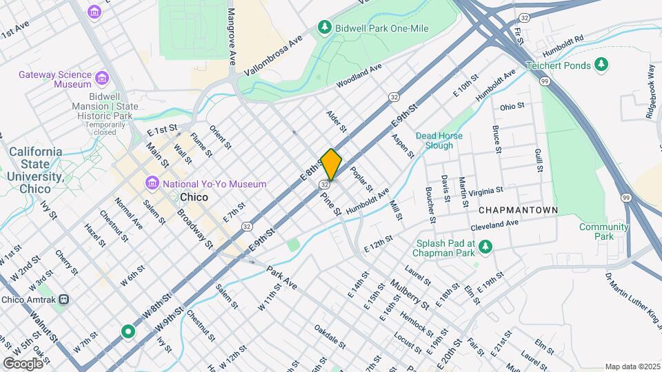 679 E 9th St Mapa y Detalles de la Ubicación