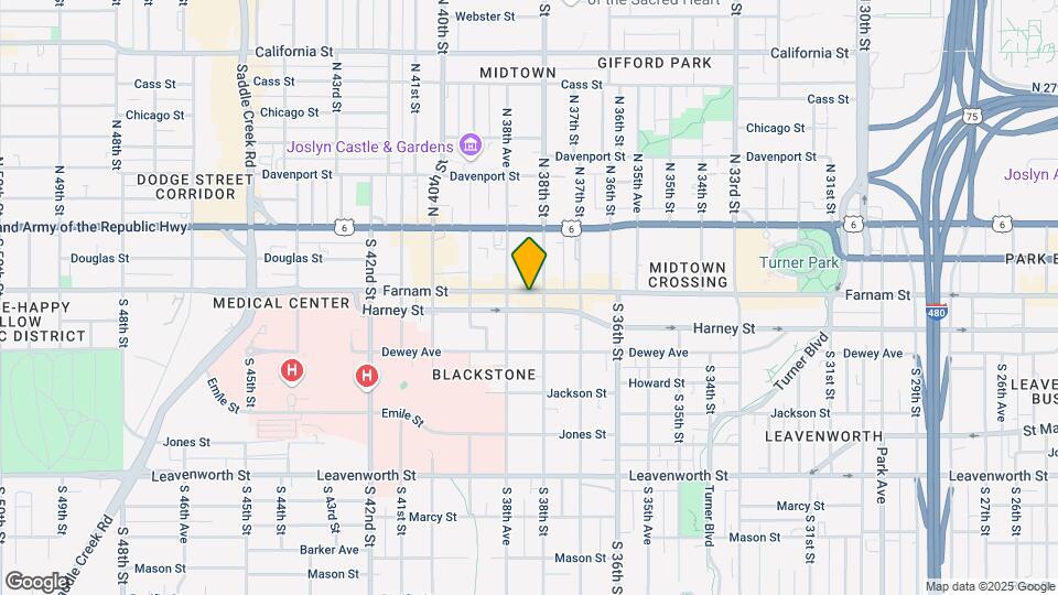 3809 Farmam St Map and Location Details