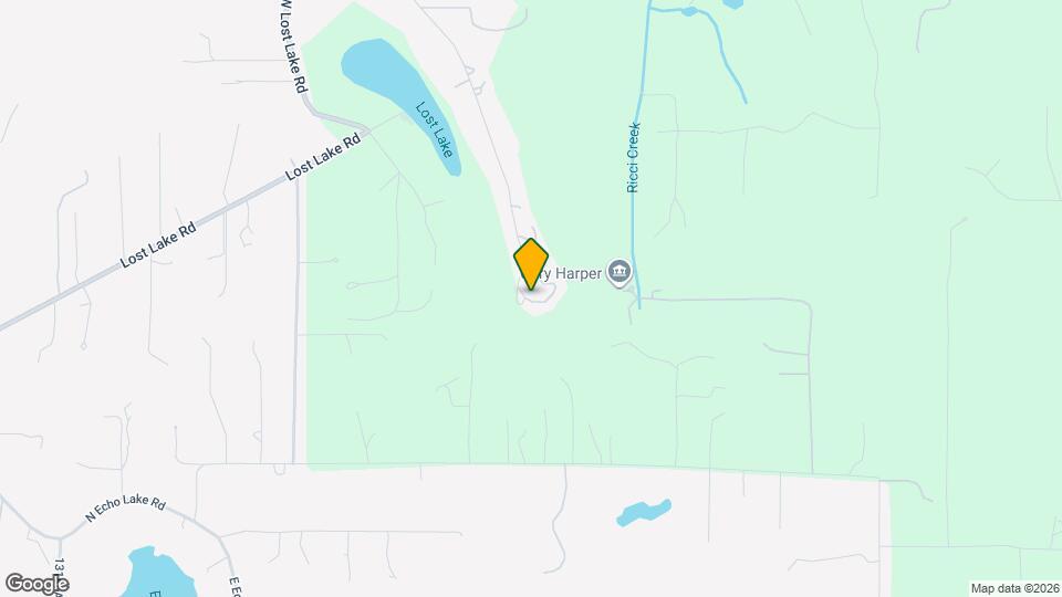 22307 E Lost Lake Rd Map and Location Details