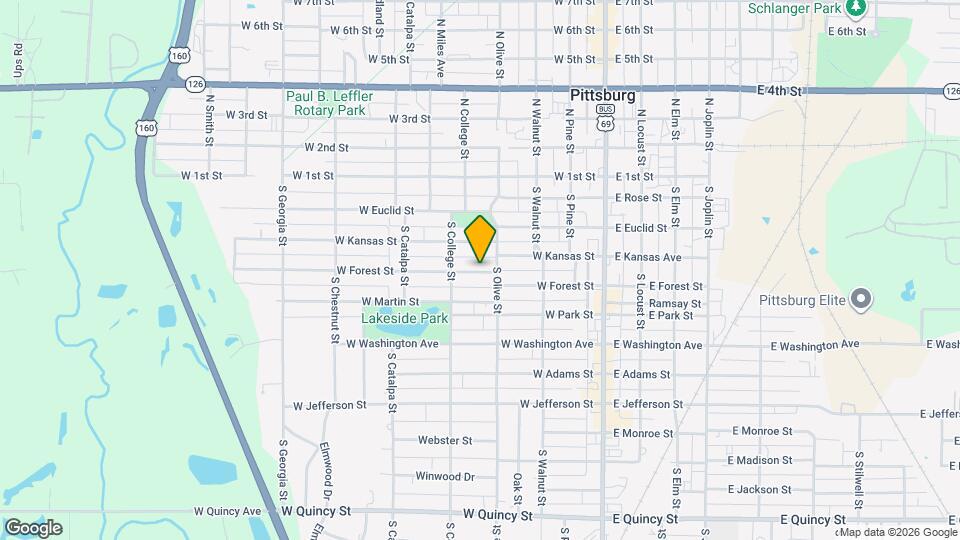 308 W Forest St Map and Location Details